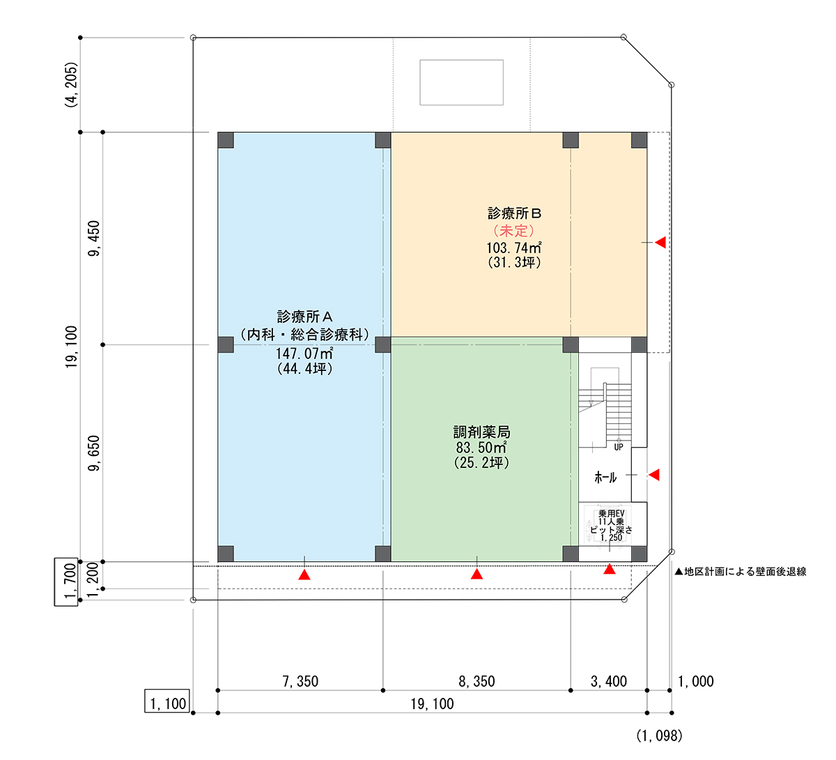 平面図:1F